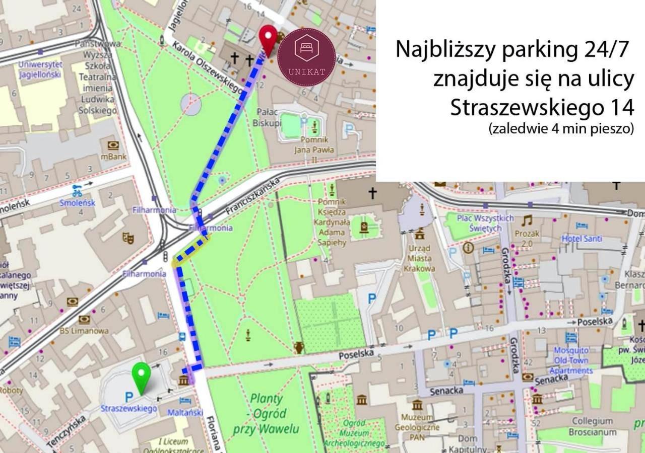 Pokoje Goscinne Unikat - Self Check In Cracovia Exterior foto